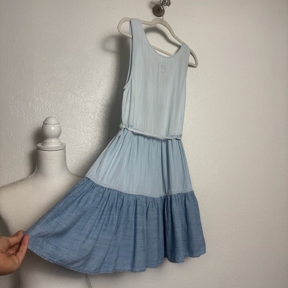 Rails Noelle Tiered Chambray Dress - Picture 10 of 11